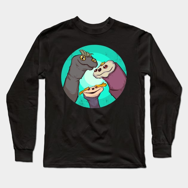 Crescent Fresh Long Sleeve T-Shirt by LVBart